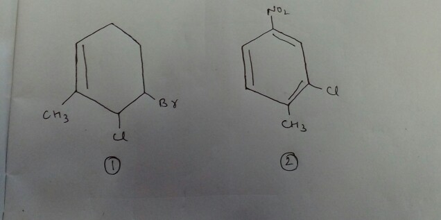 Question image for What will be the iupac name of the attached compo